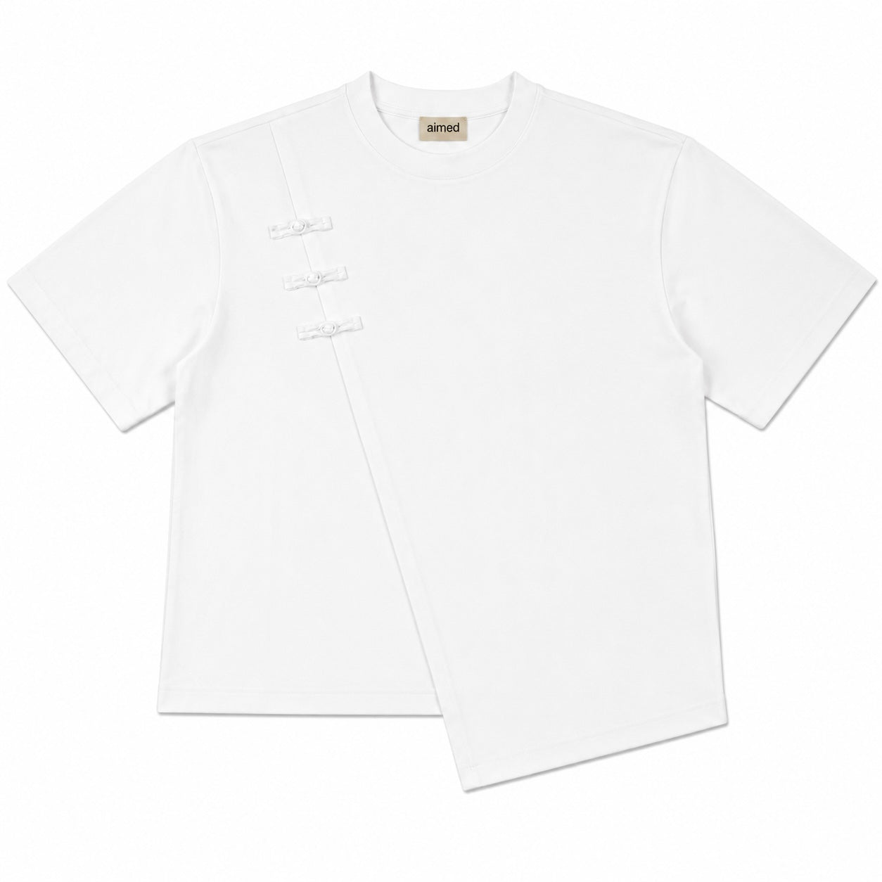 Overlay Asymmetrical Tee