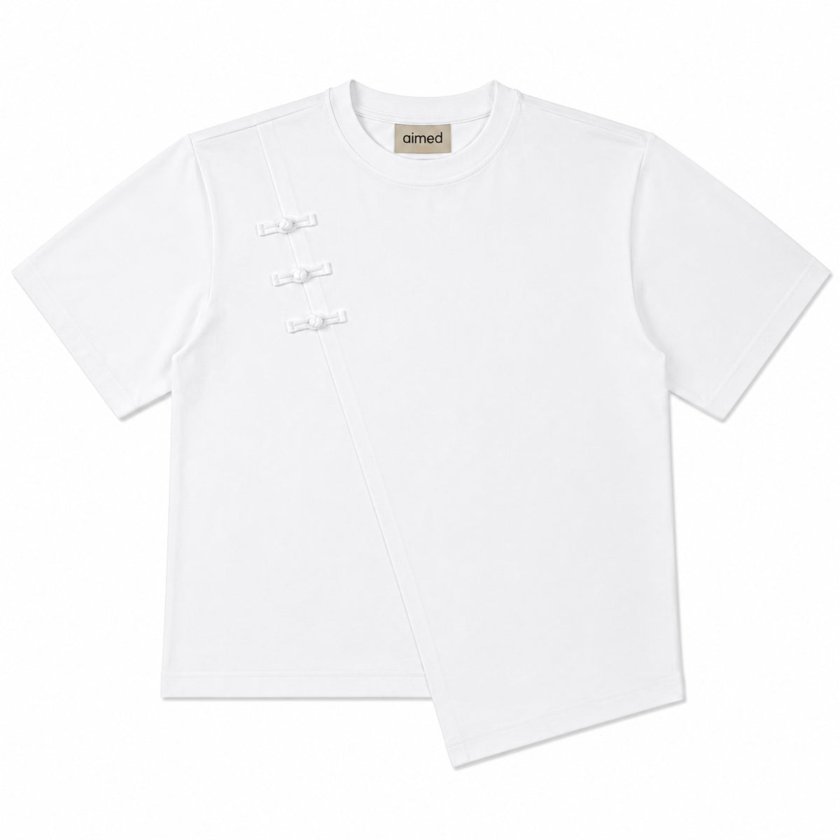Overlay Asymmetrical Tee